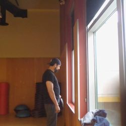 Calgary Police Service - This is the other cop who was with the cop pictured. For years I was repeatedly bullied in gyms around Calgary by off-duty officers