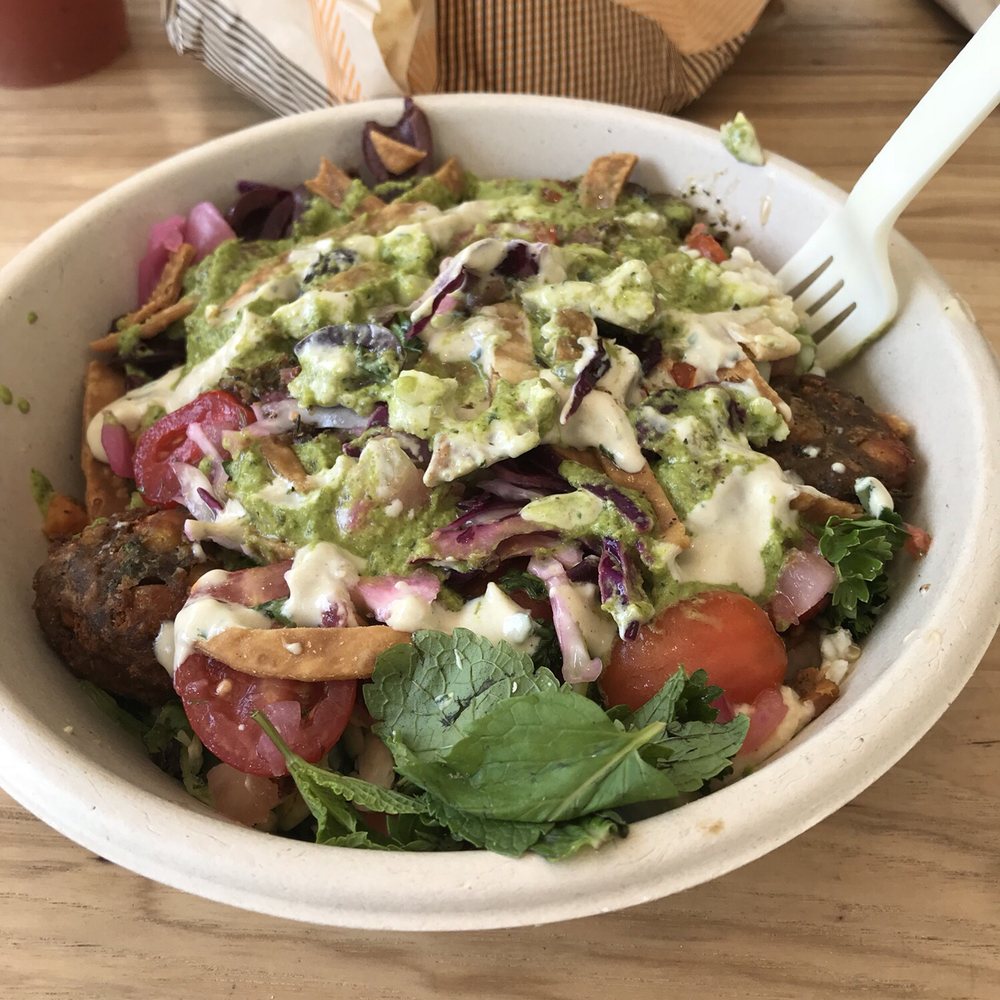 CAVA - Soo good, i went with falafel and humus - Mediterranean Near Me - Jersey City, New Jersey CAVA - Soo good, i went with falafel and humus - Mediterranean Near Me - Jersey City, New Jersey