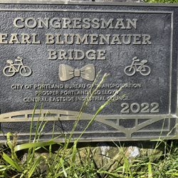 Blumenauer Bicycle and Pedestrian Bridge