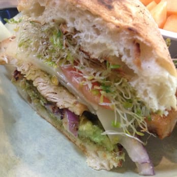 Pacific Cafe - Pesto Chicken Sandwich - Breakfast & Brunch Near Me - Oxnard, California