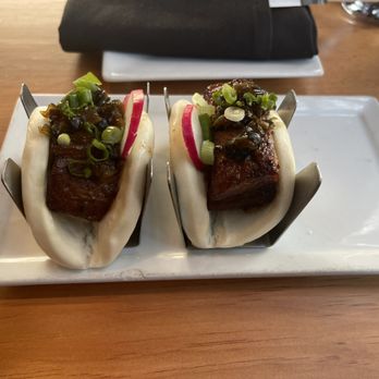 The One Sushi + - Braised Pork Belly Bun - Sushi Bars Near Me - Brookhaven, Georgia The One Sushi + - Braised Pork Belly Bun - Sushi Bars Near Me - Brookhaven, Georgia