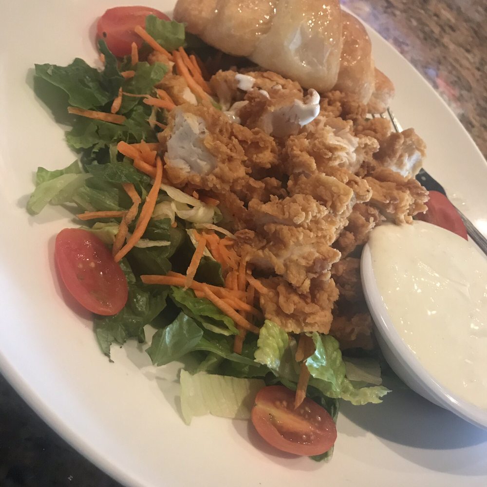 Cheddar's Scratch Kitchen - Fried  Chicken Tenders salad * fantastic! - Comfort Food Near Me - Dothan, Alabama