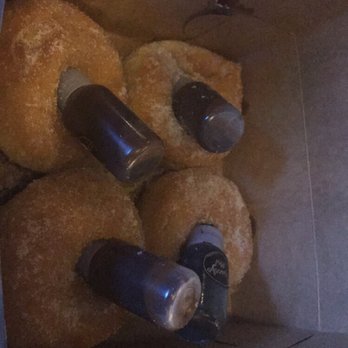 BomboBar - 3 Nutella creme doughnuts and one peanut butter fudge - Desserts Near Me - Chicago, Illinois