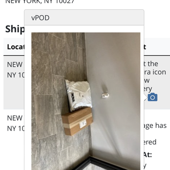 LaserShip - In my building entry way during Holiday season - Shipping Centers Near Me - Ridgewood, New York