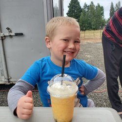 BrittyBrews - Peach smoothie