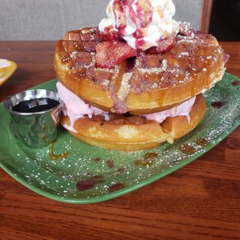 Avenue Brunch House - Strawberry Fair Belgian Waffles - Breakfast & Brunch Near Me - Dearborn, Michigan Avenue Brunch House - Strawberry Fair Belgian Waffles - Breakfast & Brunch Near Me - Dearborn, Michigan