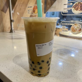 Bao'd Up - Sunset Valley - Build Your Milk Tea + Brown Sugar Boba + Passionfruit - Asian Fusion Near Me - Sunset Valley, Texas