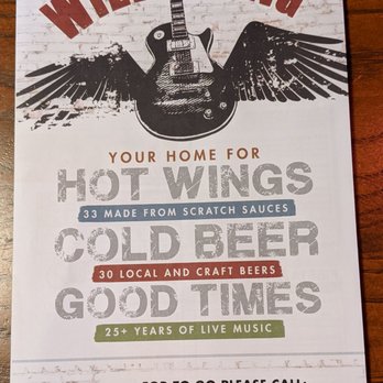Wild Wing Cafe - Outside of the menu here. - American Near Me - Farragut, Tennessee Wild Wing Cafe - Outside of the menu here. - American Near Me - Farragut, Tennessee