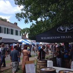 Kentucky State BBQ Festival - First stop is the Wilderness Trail Distillery booth