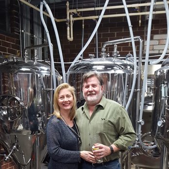 Hopstix - Kelly Marsh and Joe Bickley get a tour of the beer brewery - Breweries Near Me - Chamblee, Georgia