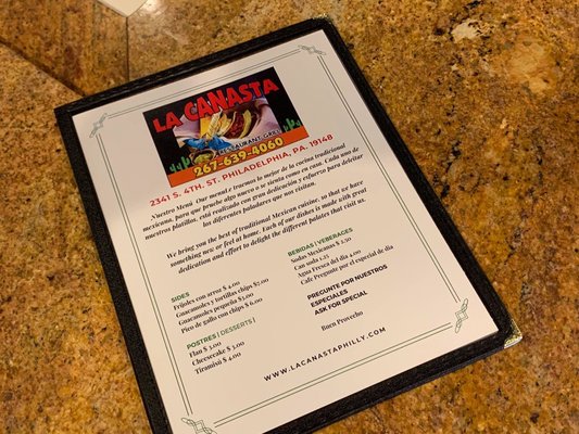 La Canasta Mexican Food by null