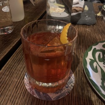 Dante - Gingerbread negroni - Cocktail Bars Near Me - New York, New York Dante - Gingerbread negroni - Cocktail Bars Near Me - New York, New York