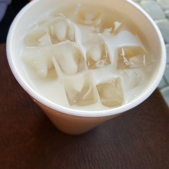 Tacos El Rey - Large Horchata served in a styrofoam cup - Mexican Near Me - Reno, Nevada Tacos El Rey - Large Horchata served in a styrofoam cup - Mexican Near Me - Reno, Nevada