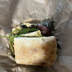 Half a Turkey, Bacon, Avocado with....(I also purchased soup with this