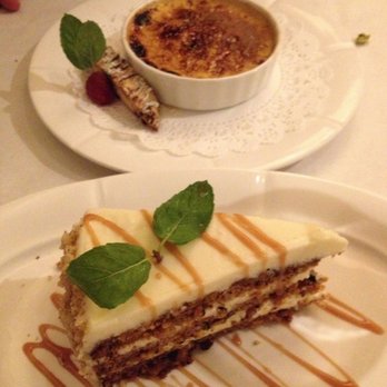 West End Cafe - Delicious dessert = creme brulee + carrot cake - New American Near Me - Carle Place, New York West End Cafe - Delicious dessert = creme brulee + carrot cake - New American Near Me - Carle Place, New York