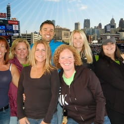Ann Arbor's Dentist - Dr. Keith took the whole team to watch the tigers!