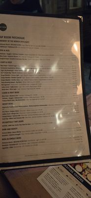 Menu photo 3 Tap Room Patchogue, NY