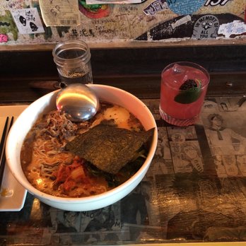 Toki Underground - Kimchi Ramen with the black the berry - Ramen Near Me - Washington, DC, District of Columbia Toki Underground - Kimchi Ramen with the black the berry - Ramen Near Me - Washington, DC, District of Columbia