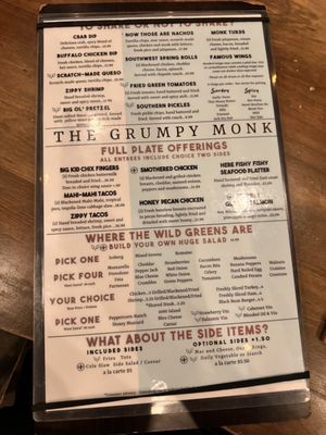 Menu photo 7 The Grumpy Monk Myrtle Beach, SC