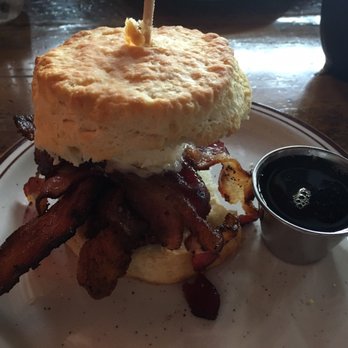 Denver Biscuit Co. - Broadway - Chicken biscuit with bacon and maple syrup. Bring on the bacon! - Breakfast & Brunch Near Me - Denver, Colorado Denver Biscuit Co. - Broadway - Chicken biscuit with bacon and maple syrup. Bring on the bacon! - Breakfast & Brunch Near Me - Denver, Colorado