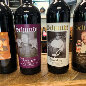 Ehrenberg Cellars - Images of his pa on every bottle of Schmidt - Wineries Near Me - Livermore, California Ehrenberg Cellars - Images of his pa on every bottle of Schmidt - Wineries Near Me - Livermore, California