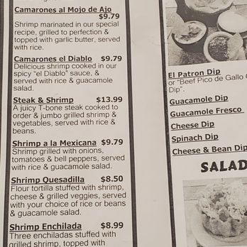 El Patron II - Menu - Mexican Near Me - Rockwood, Tennessee El Patron II - Menu - Mexican Near Me - Rockwood, Tennessee