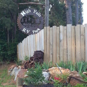 High Falls RV Park - Look for our sign .3 miles down Buck Creek Rd. - Campgrounds Near Me - Jackson, Georgia