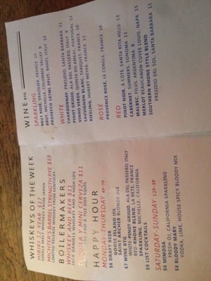 Menu photo 5 The Brig Venice, CA