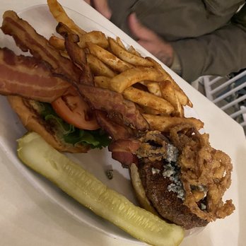 Nauti Dawg - Black and bleu burger - Seafood Near Me - Lighthouse Point, Florida