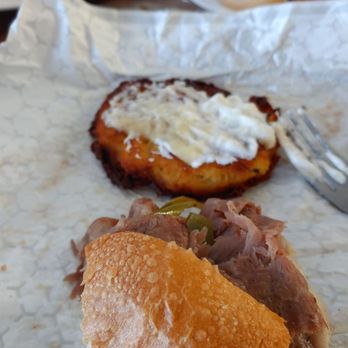 Red Rock Deli - Almost forgot to get a pic of the Italian Beef before I devoured it. - Delis Near Me - Albuquerque, New Mexico Red Rock Deli - Almost forgot to get a pic of the Italian Beef before I devoured it. - Delis Near Me - Albuquerque, New Mexico