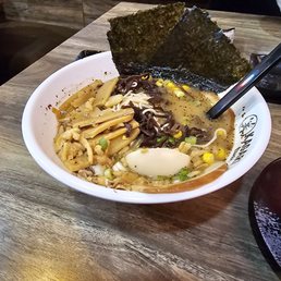 Black garlic ramen Black garlic ramen