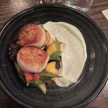 NORMANDIE - Scallop entree - Seafood Near Me - Portland, Oregon