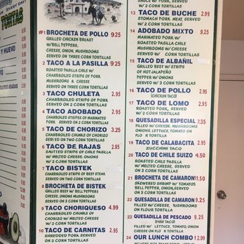 El Sitio - Menu - Mexican Near Me - Santa Barbara, California