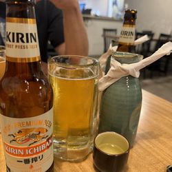 Kaiyo Sushi and Bar - Beer and sake cuz why not?