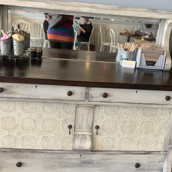 Meringue Cake Studio - I love this buffet, it's makes the place so cozy - Bakeries Near Me - Nottingham, Maryland