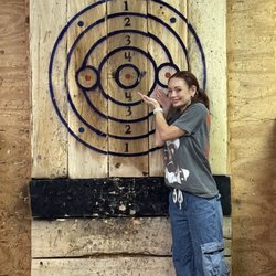 A and R Axe Throwing - Landed the bat