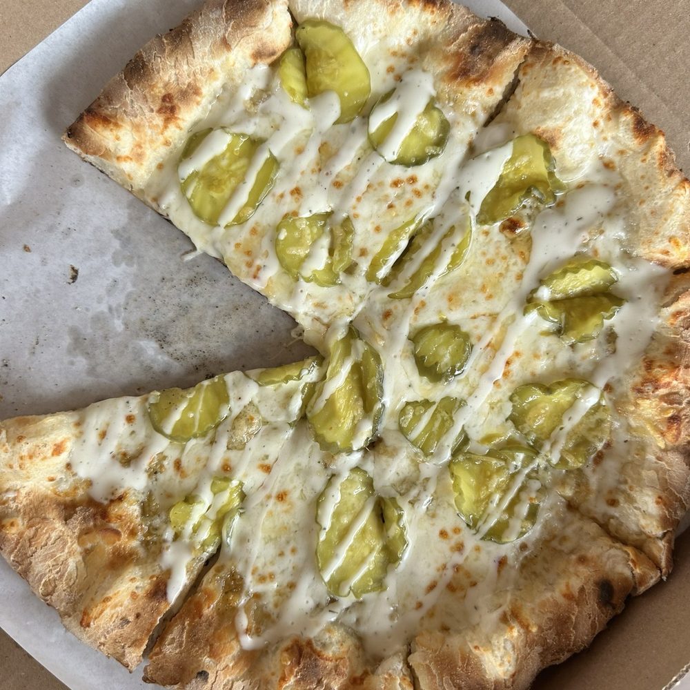 Boxcar Bar + Arcade - Pickle pizza - Bars Near Me - Greensboro, North Carolina Boxcar Bar + Arcade - Pickle pizza - Bars Near Me - Greensboro, North Carolina