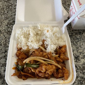 New Panda Chinese Restaurant - Orange chicken - Chinese Near Me - Golden, Colorado