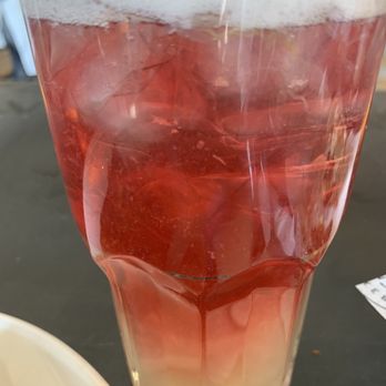 Zak The Baker - Hibiscus lemonade. Kind of tart but very good. - Kosher Near Me - Miami, Florida Zak The Baker - Hibiscus lemonade. Kind of tart but very good. - Kosher Near Me - Miami, Florida