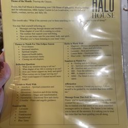 HALO House - Beautiful astrology guides with affirmations, crystals, and thoughtful reflection prompts!