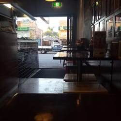 PJ's Steaks - Looking out to the street