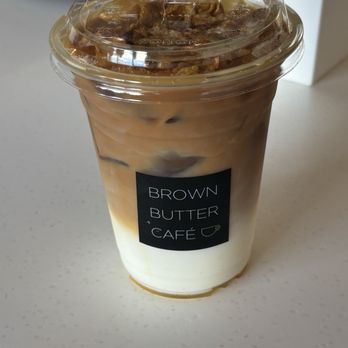 Brown Butter Cafe - Cookie butter iced latte - Cafes Near Me - Edmonton, Alberta