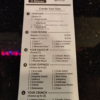 New Sushi and Poke - Sushi Bars Near Me - Allston, Massachusetts