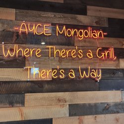 Ayce Mongolian BBQ - Motto