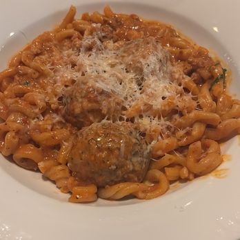 The Sicilian Butcher - Strazzopreti with Bolognese and Sausage Meatballs - Italian Near Me - Dallas, Texas