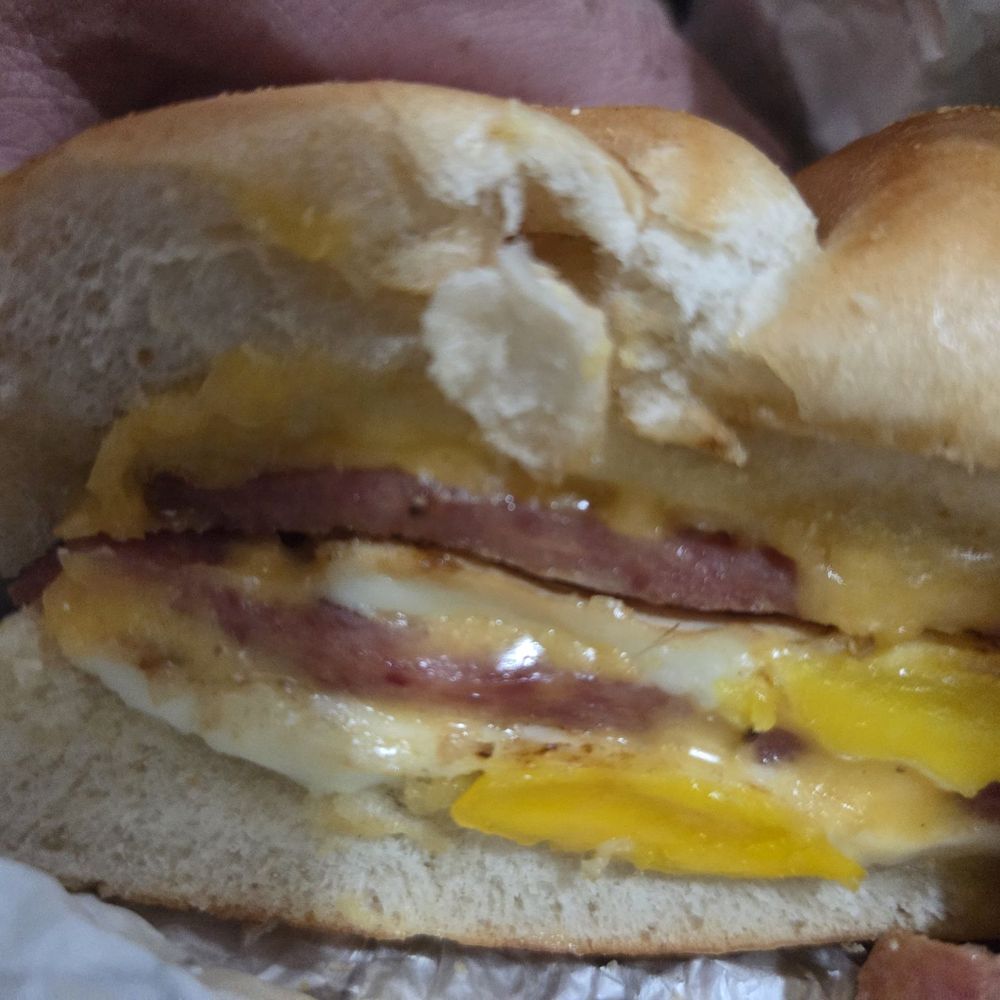 Pork Roll Petes - Awesome we'll done pork roll - Bagels Near Me - Bradenton, Florida