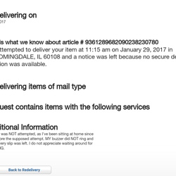 USPS - *I* have to reschedule what USPS didn't do in the first place?! #youhadonejob #uspsfail