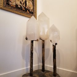 The Lotus Den - Three tier Quartz Crystal