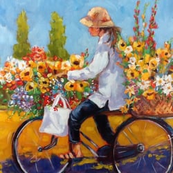 Carnation Corners - Come see more original paintings by Nicola available at Carnation Corners.