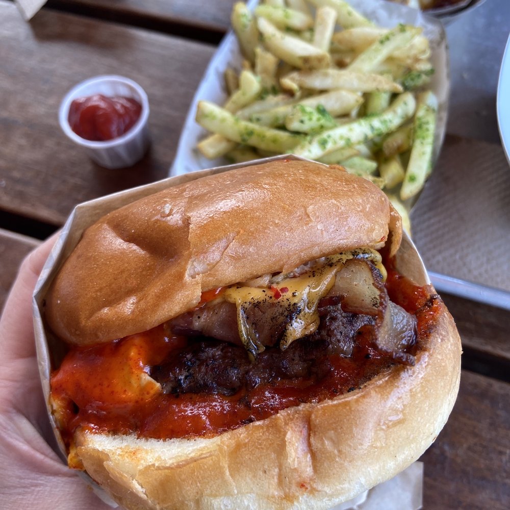 Gott's St. Helena - Kimchi Burger - Burgers Near Me - Saint Helena, California